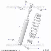 SUSPENSION, SHOCK ANTERIORE
