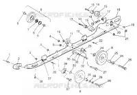Guida di montaggio (SUSPENSION) 600 XC 0971776 and EUROPEAN 600 XC E971776 (4937933793B010)
