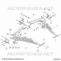 SOSPENSIONE POSTERIORE CONTROL ARMS