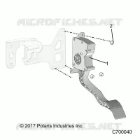 ENGINE, ACCELERATORE PEDALE