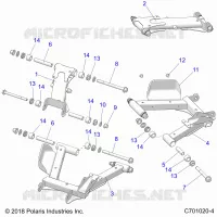 SOSPENSIONE POSTERIORE CONTROL ARMS