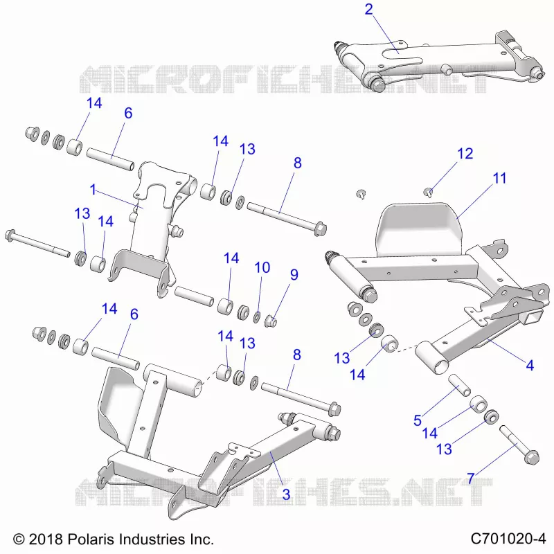 SOSPENSIONE POSTERIORE CONTROL ARMS