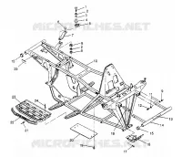 MONTAGGIO DEL TELAIO Trail Blazer W947221 (4926832683A007)
