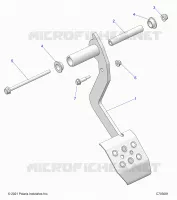 BRAKES, PEDAL AND CILINDRO PRINCIPALE