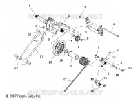 SUSPENSION, POSTERIORE COPPIA ARM