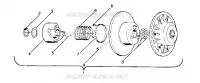 FRIZIONE DRIVEN Star, Sprint ES and StarTrak Updated 2/90 (4916811681015A)