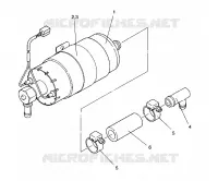 POMPA DI BENZINA ASSEMBLY RXL/0930768 and RXL SKS/0930568 (4922992299035A)