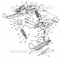 SOSPENSIONI ANTERIORI and SCIARE CLASSIC 0963865 (4935383538B001)