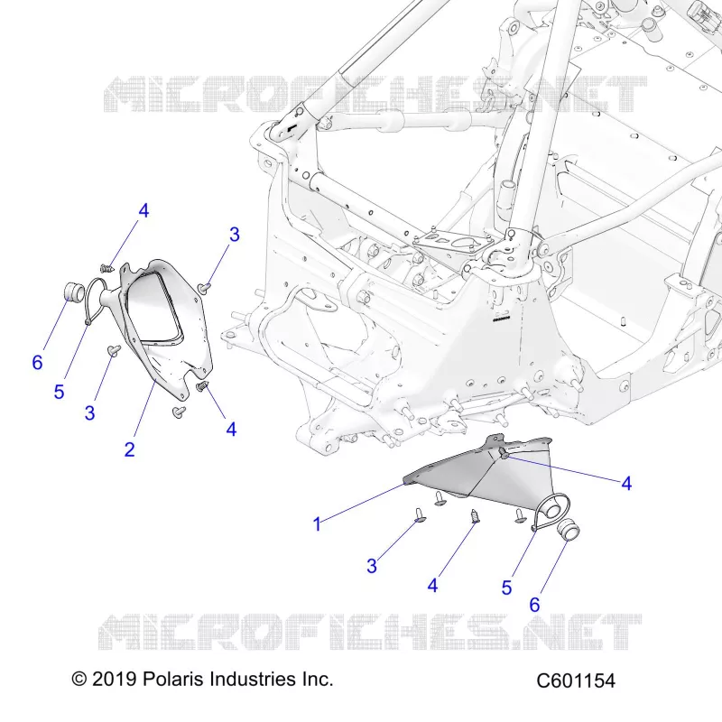 TELAIO, TIE ROD BOOT ASM.