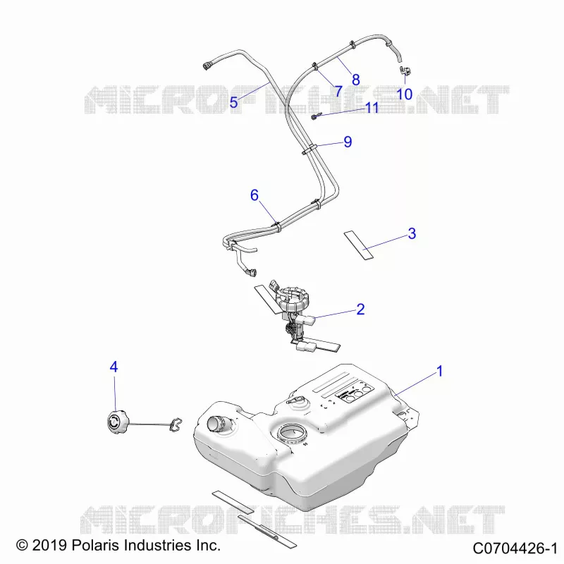 SISTEMA DI ALIMENTAZIONE CARBURANTE, FUEL TANK