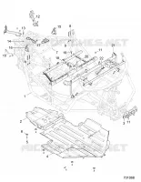 CHASSIS, TELAIO PRINCIPALE AND SKID PLATE