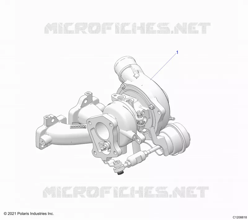 ENGINE, TURBO CHARGER