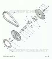 TRASMISSIONE, SECONDARY CLUTCH