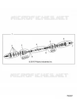TRASMISSIONE, FRONT HALF SHAFT