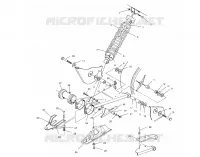 SWING ARM   SHOCK (PRIOR TO S/N #2501800)