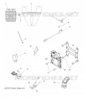REGOLATORE, RELAYS, SENSORI and ECU