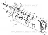 carter della catena 600 XCR 0975677, 600 XCR SE H975677 and EUROPEAN 600 XCR SE E9756 (4937963796B009)