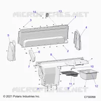 CARROZZERIA POSTERIORE CLOSEOFF, AND FENDERS