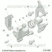 FRENOS, SINGLE BORE CALIPER