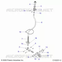 BRAKES, BRAKE PEDAL AND CILINDRO PRINCIPALE