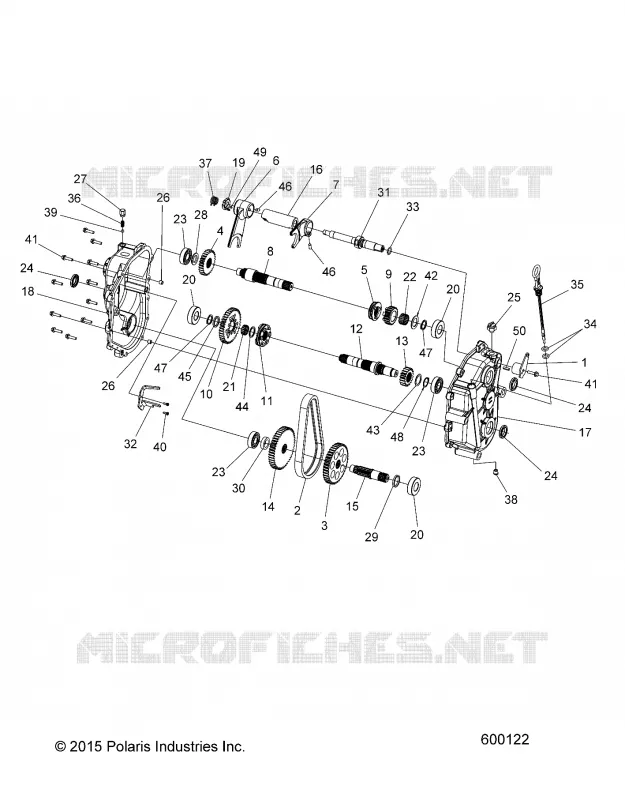 DRIVE TRAIN, SCATOLA DEGLI INGRANAGGI