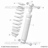 SUSPENSION, SHOCK ANTERIORE
