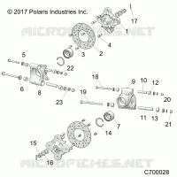 SUSPENSION, PORTAPACCHI POSTERIORE