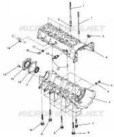 CARTER ASSEMBLY RXL 0940768 and RXL TOURING 0940869 (4925062506040A)