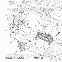 CHASSIS, MOTORE AND REAR DRIVELINE MOUNTING