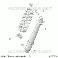 SOSPENSIONE POSTERIORE SHOCK MOUNTING