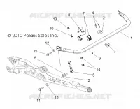TORSION BAR, REAR