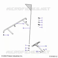 PARAURTI, REAR, FLAG, BEACON, AND PASS HANDLE