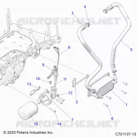 FILTRO DELL'OLIO, OIL COOLER AND RELATED
