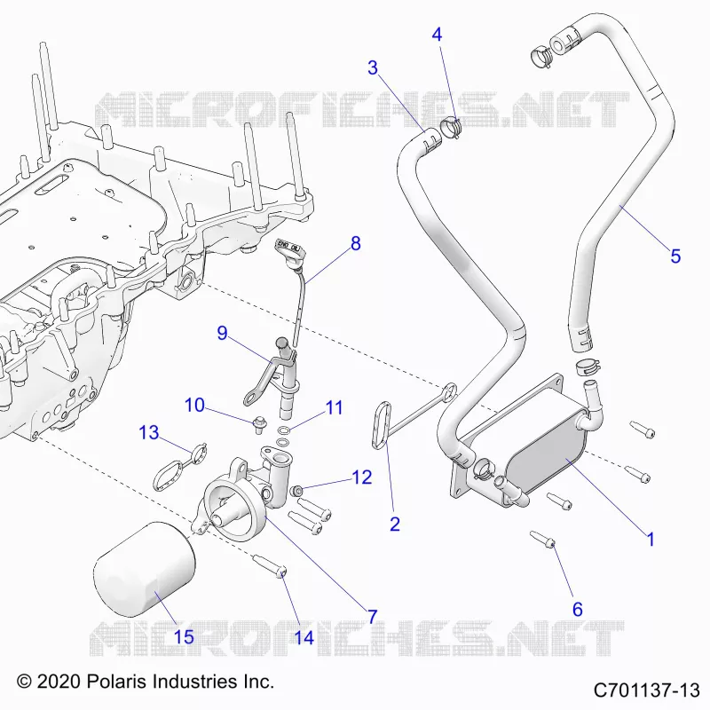 FILTRO DELL'OLIO, OIL COOLER AND RELATED