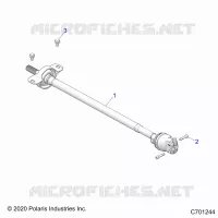TRASMISSIONE, FRONT PROP SHAFT