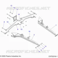 SOSPENSIONE POSTERIORE CONTROL ARMS