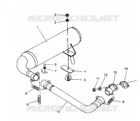 IMPIANTO DI SCARICO STARLITE GT/0933127 (4923232323024A)
