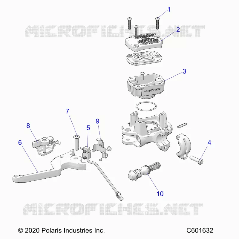 BRAKES, CILINDRO PRINCIPALE ASM.