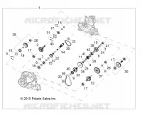 TRASMISSIONE, PRINCIPALE SCATOLA INGRANAGGI INTERNALS