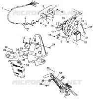 ELETTRICO/FANALE POSTERIORE XPLORER 400L W97CC38C (4939753975C008)