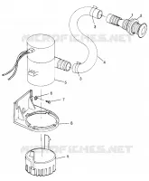 POMPA DI SENTINA SL 700 B974071, Intl. SL 700 I974071, SL 700 Deluxe B974072 and (4940874087C001)