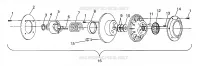 FRIZIONE DRIVEN ULTRA TOURING 0975378 and EUROPEAN ULTRA TOURING E975378 (4938133813C006)