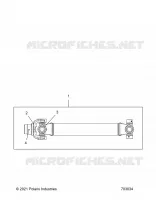 TRASMISSIONE, PROP SHAFT,REAR