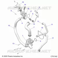 MOTORE, WATERPUMP AND BYPASS