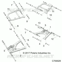 SOSPENSIONE POSTERIORE CONTROL ARMS