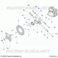 SUSPENSION, PORTAPACCHI POSTERIORE