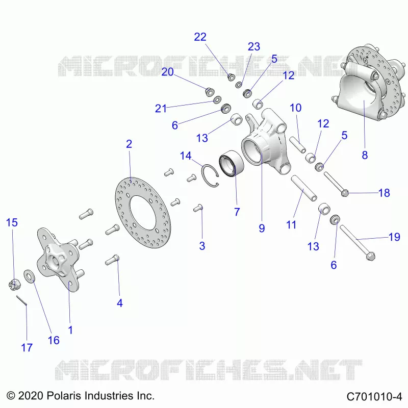 SUSPENSION, PORTAPACCHI POSTERIORE