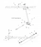 STERZO POST   ROD TIE