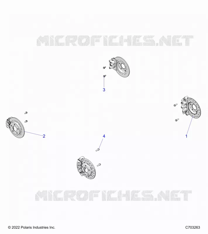 BARKE PINZA MOUNTING AND ROTORS