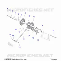 SUSPENSION, POSTERIORE COPPIA ARM